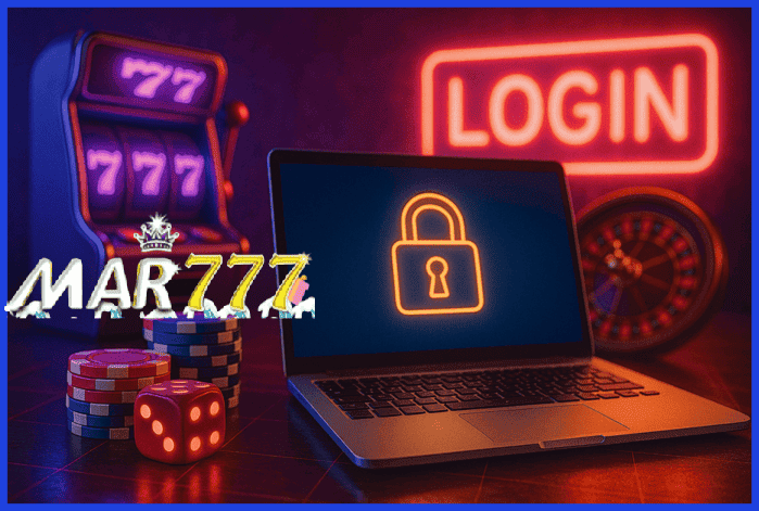 Passo a passo de registro e login na plataforma MAR777